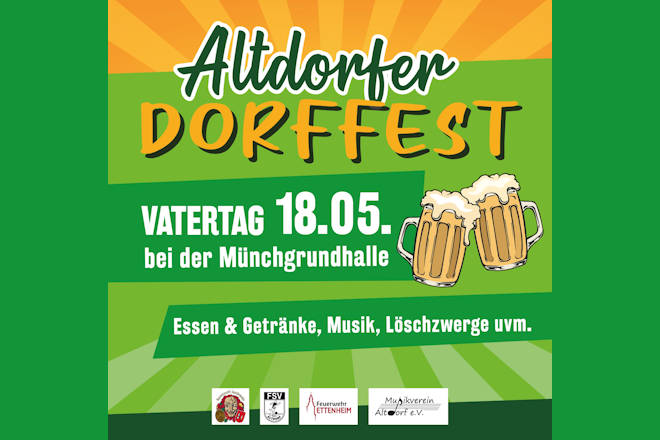 Herzlich Willkommen zum Dorffest in Ettenheim-Altdorf 2023!